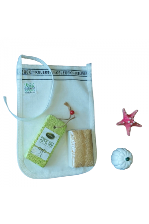 ÇERÇİ Banyo 3 lü Seti Bursa Kese, Kabak Lifli Sabun, Topuk Taşı &hellip;