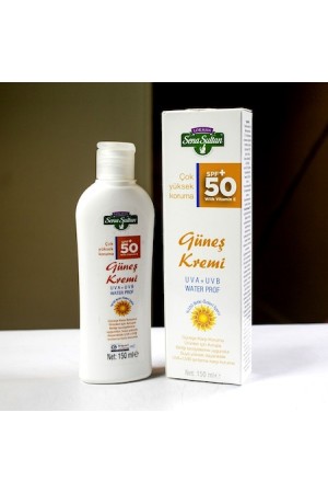 Sena Sultan Güneş Kremi 50 SPF / Faktörlü /Leke ve Yaşlanma Karşıt�&hellip;