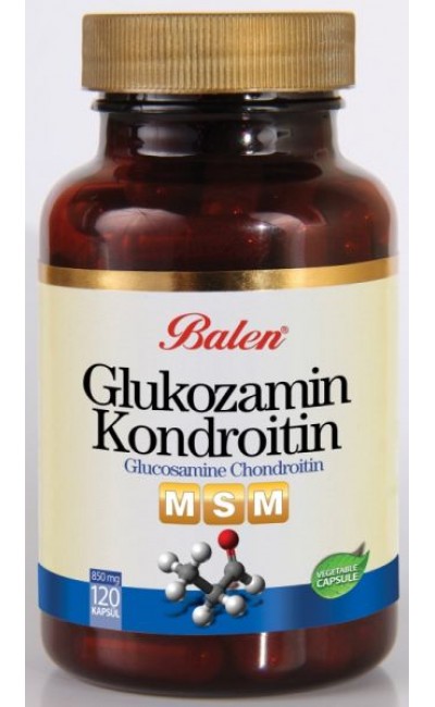 Balen Glukozamin& Kondroitin& Msm 120 Kapsül 