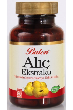 Balen Alıç Meyvesi Ekstraktı Kapsül 375 Mg* 80 Ad. … Balen Alıç Meyvesi Ekstraktı Kapsül 375 Mg* 80 Ad. …