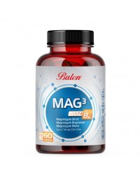 Balen Mag 3 Magnezyum Sitrat & Bisglisinat & Malat & B6 vitaminli 679 mg *60 kapsül