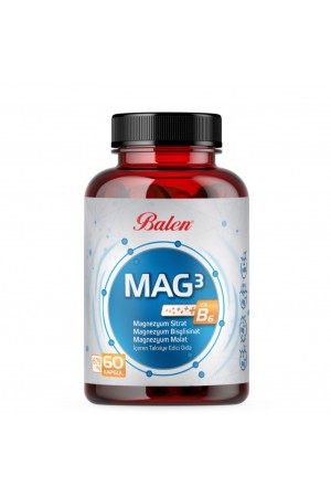 Balen Mag 3 Magnezyum Sitrat & Bisglisinat & Malat & B6 vitami&hellip;