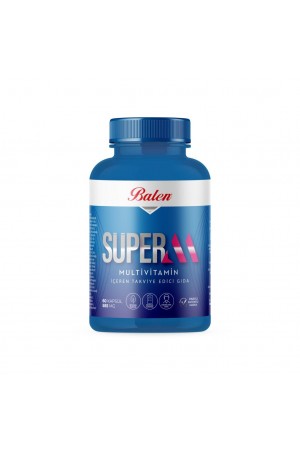 Balen SüperM Multi Vitamin Erkekler İçin 585 Mg* 60 Kapsül **KARGO BED…