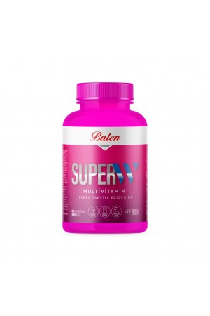 Balen SüperW Multi Vitamin Kadınlar İçin 585 Mg* 60 Kapsül  **KARGO B…