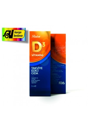Balen D3 Vitamini Sıvı Takviye Edici Gıda 20 ml **KARGO BEDAVA**…