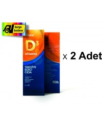 Balen D3 Vitamini Sıvı Takviye Edici Gıda 20 ml x 2 Adet KARGO BEDAVA