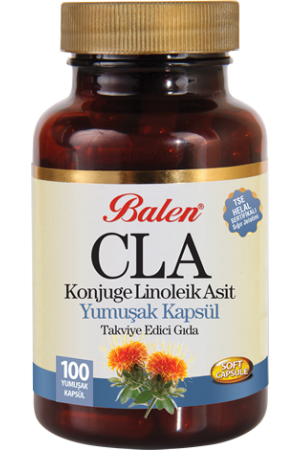Balen CLA Konjuge Linoleik Asit / Aspir Yağı Kapsülü 100  ad. x 1380 m&hellip;