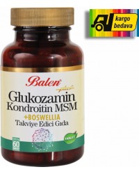 Balen Glukozamin & Kondroitin & MSM & Boswellia 60 Ta…