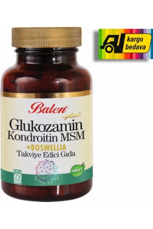 Balen Glukozamin & Kondroitin & MSM & Boswellia 60 Tablet **KA…