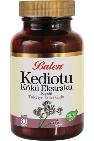 BALEN Kediotu Kökü Ekstraktı Kapsül Takviye Edici Gıda 80 Kapsül&hellip;