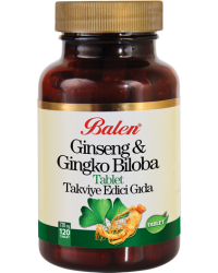 Balen Ginseng & Gingo Bloba 120 Tablet  