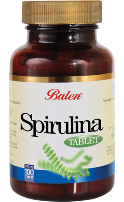 Balen Spirulina Tablet 100 Adet 