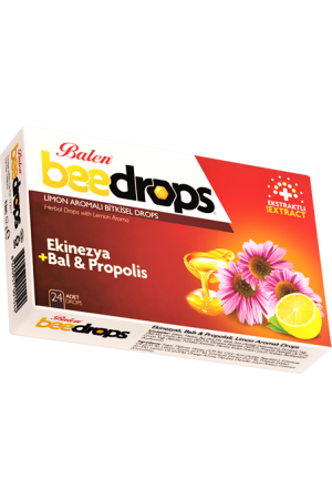 Balen Beedrops Ekinezya + Bal Propolis Ekstraktlı Pastil 24 Ad. &hellip;
