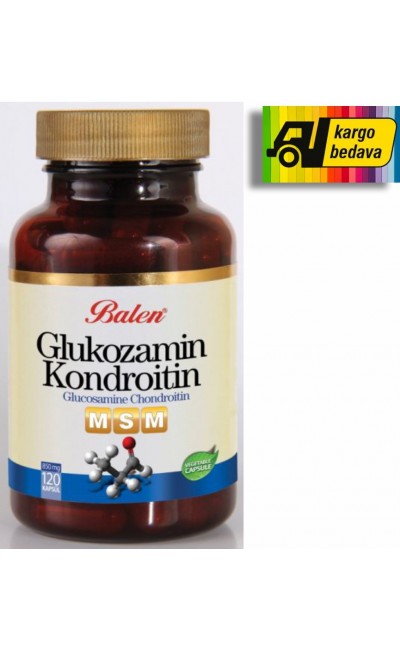 Balen Glukozamin& Kondroitin& Msm 120 Kapsül **KARGO BEDAVA**