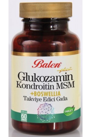 Balen Glukozamin & Kondroitin & MSM & Boswellia 60 Tablet &hellip;