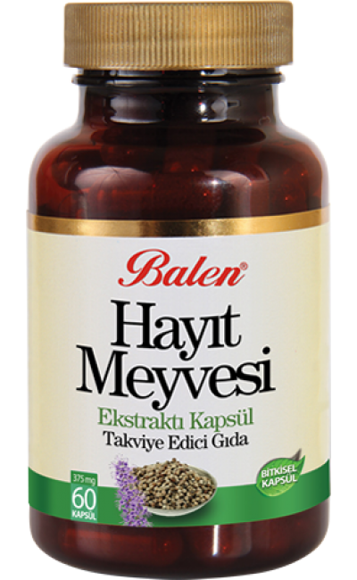 Balen Hayıt Meyvesi Ekstraktı 375 Mg 60 Kapsül 