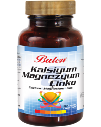 Balen Kalsiyum Magnezyum Çinko Karışımı 709 MG 90 Kapsül 