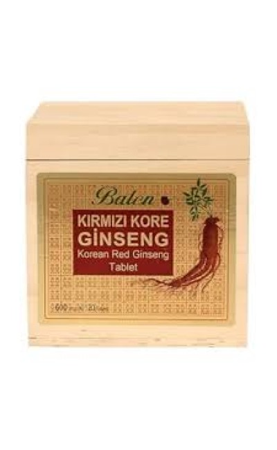 Balen Kırmızı Kore Ginseng Ekstraktı 120 Tablet 