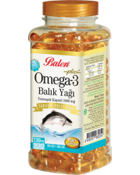 Balen Omega 3 Balık Yağı Yumuşak Kapsül 1380Mg * 100 adet 