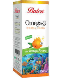 Balen Omega 3 Portakal Aromalı 150 ml 