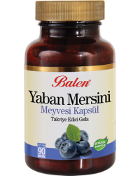 Balen Yaban Mersini Ekstraktı Kapsül 90 Kapsül 