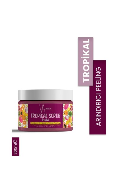 VA COSMETIC SCRUB TROPİKAL 300 ML **Kargo Bedava**