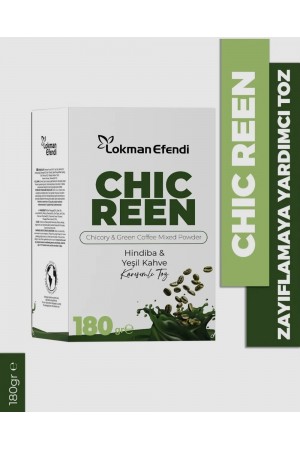 LOKMAN EFENDİ Yeşil Kahve-Hindiba CHIC REEN 180 GR…