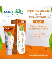 Mecitefendi Cosmecit Çocuk Doğal Vegan Diş Macunu 90 Gr&hellip;