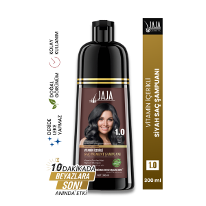 JAJA 0,1 SİYAH SAÇ PİGMENT ŞAMPUANI 300 ML no: 0,1