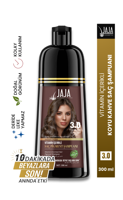 JAJA 0,3 KOYU KAHVE SAÇ PİGMENT ŞAMPUANI 300 ML no. 0,3