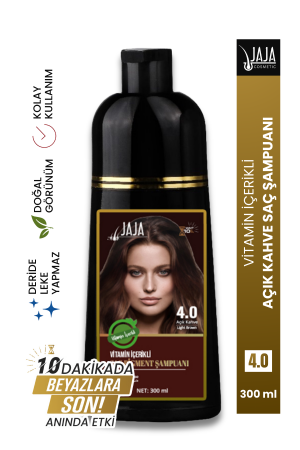 JAJA 4,0 AÇIK KAHVE SAÇ PİGMENT ŞAMPUANI 300 ML no:4,0&hellip;