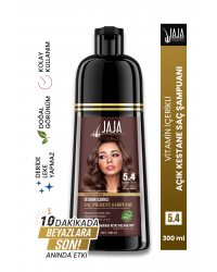 JAJA 5,4 AÇIK KESTANE SAÇ PİGMENT ŞAMPUANI 300 ML NO:5,4
