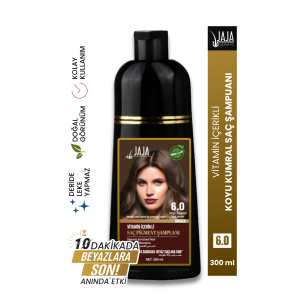 JAJA 6,0 KOYU KUMRAL SAÇ ŞAMPUANI 300 ML NO:6,0