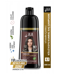JAJA 6,1 KÜLLÜ KOYU KUMRAL SAÇ PİGMENT ŞAMPUANI 300 ML NO:6,1