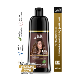JAJA 6,35 ÇİKOLATA KAHVE SAÇ PİGMENT ŞAMPUANI 300 MLNO:6,35