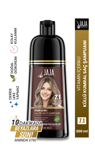 JAJA 7,1 KÜLLÜ KUMRAL SAÇ PİGMENT ŞAMPUANI 300 ML