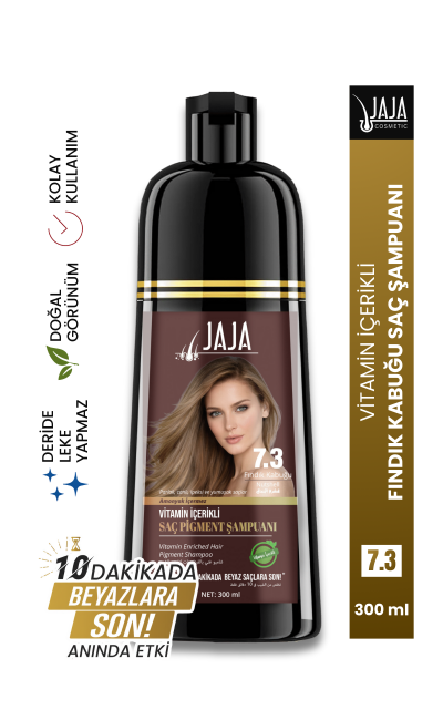 JAJA 7,3 FINDIK KABUĞU SAÇ PİGMENT ŞAMPUANI 300 ML