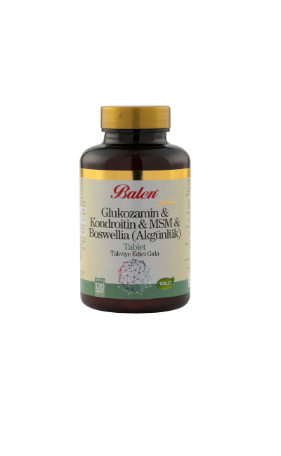 Balen Glukozamin & Kondroitin & MSM & Boswellia 120 Tablet