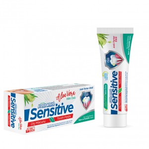 Fresh White Diş Macunu Sensitive Aloe Vera 90 Gr