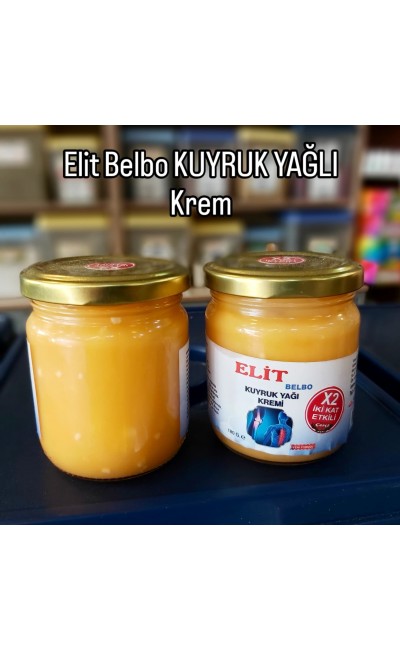 Elit Belbo Kuyruk Yağlı Besleyici Masaj Ağrı Kremi X2 Kat Etkili 
