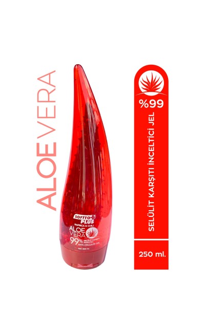 Softto Plus Aloe Vera Selülit Karşıtı İnceltici Jel 250 ml **KARGO BEDAVA**