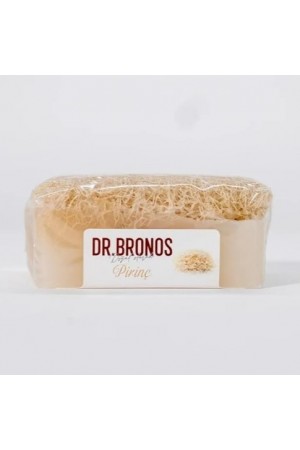 DR. BRONOS Kabak Lifli Pirinç Özlü Sabun El Yapımı %100 Doğal …