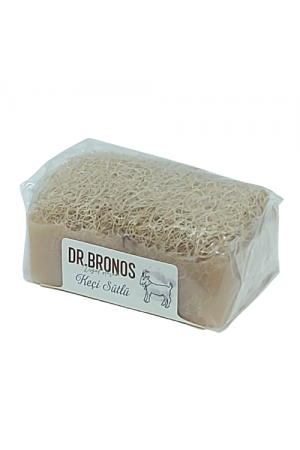 DR. BRONOS Kabak Lifli Keçi Sütlü Sabun El Yapımı %100 Doğal  …