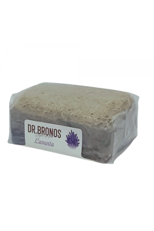 DR. BRONOS Kabak Lifli Lavantalı Sabun El Yapımı %100 Doğal …