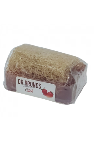 DR. BRONOS Kabak Lifli Çilekli Sabun El Yapımı %100 Doğal …