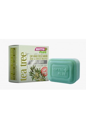 Softto Plus Çay Ağacı Özlü Akne ve Sivilce Sabunu 100 gr …