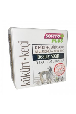 Softto Plus Kükürt Keçi Sütü Özlü Sabun Nemlendirici ve Arındırı…