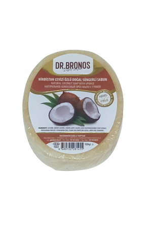 DR. BRONOS SÜNGERLİ SABUN HİNDİSTAN CEVİZİ ÖZLÜ Antibakteriyel …