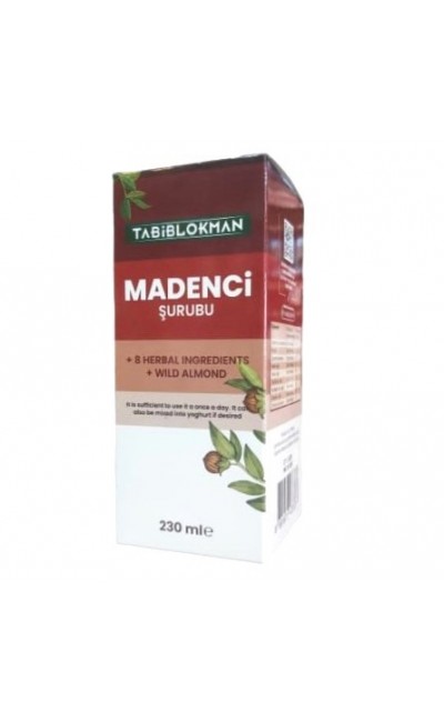 MADENCİ ŞURUBU ORJİNAL TABİB LOKMAN 230 ML