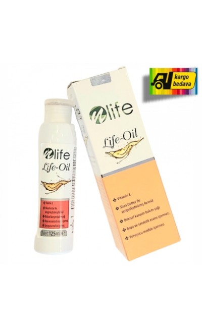N Life Oil 125 ml E vitaminli Besleyici, Onarıcı, Nemlendirici Yağ